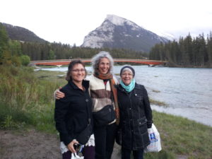 The author Susan Henning PT, PRC (center) with her Schroth Instructors Beth Janssen, PT (left) and Patty Orthwein, PT (right)