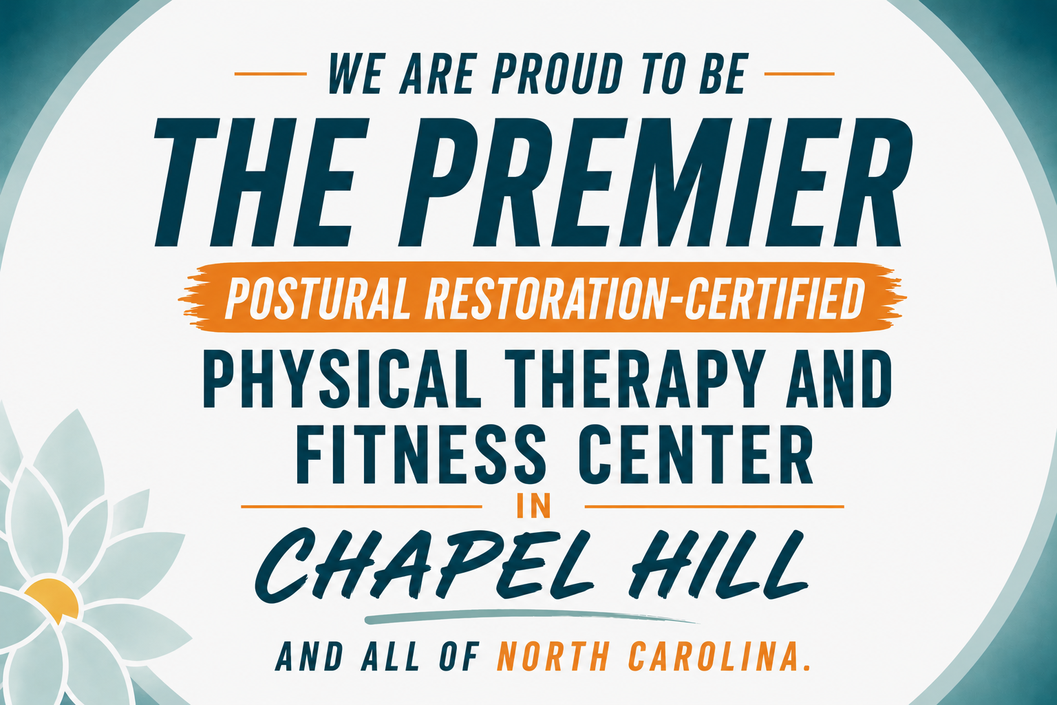 Advance FIT premier Postural Restoration-certified physical therapy and fitness center in Chapel Hill and North Carolina
